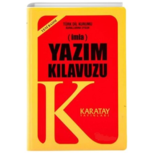 Yazım Klavuzu Pls Kapak Sarı Karatay Yayınları