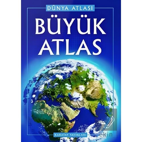 Büyük Atlas (dünya Atlası) Karton Kapak Karatay Yayınları