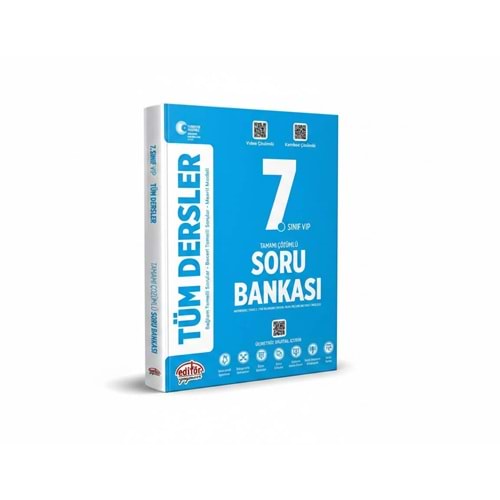 Maarif Model Mavi Kitap 7. Sınıf Tüm Dersler Soru Bankası