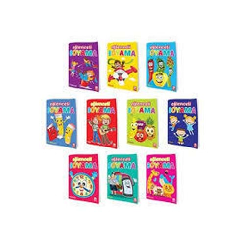 Eğlenceli Boyama Kitabı EMA Yayınları Çocuk Etkinlik ve Boyama Kitabı