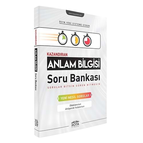 TYT ANLAM BİLGİSİ SORU BANKASI - ROTA YAYINLARI