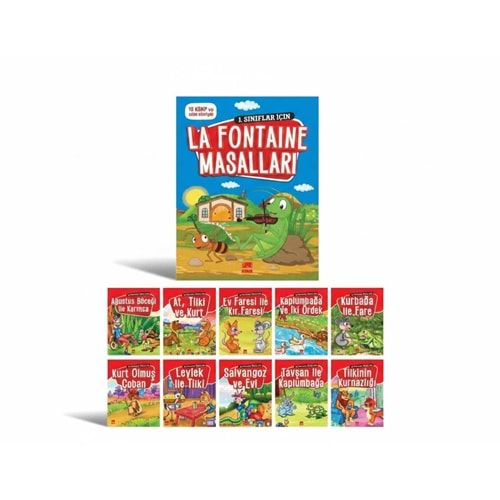 La Fontaine Masalları 1-2. Sınıf Küçük Boy