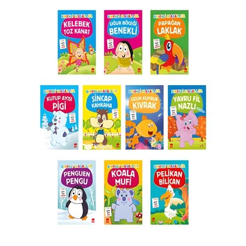 Benekli Masallar-1.ve 2.sınıf hikaye- (10 Kitap) - Ema Yayınları