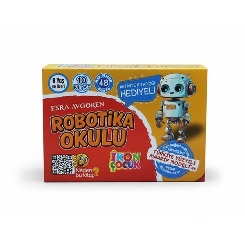 Robotika Okulu Hikaye Seti 10 Kitap Set İkon Çocuk