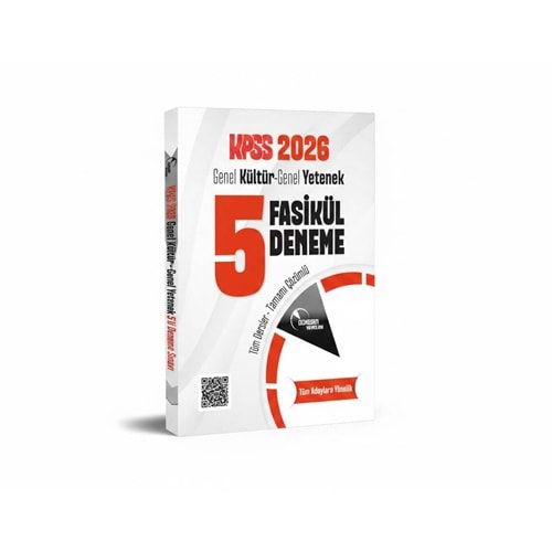 KPSS Genel Kültür Genel Yetenek 5 Deneme 2026