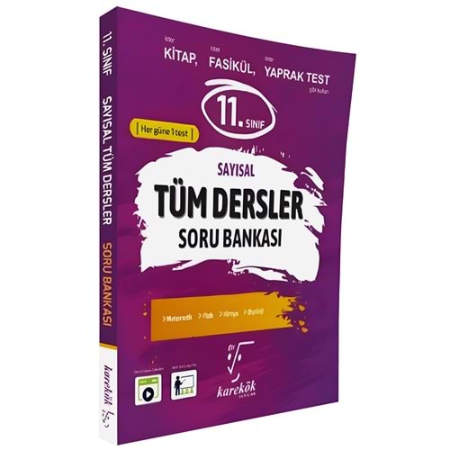 11.SINIF TÜM DERSLER SORU BANKASI-SAYISAL