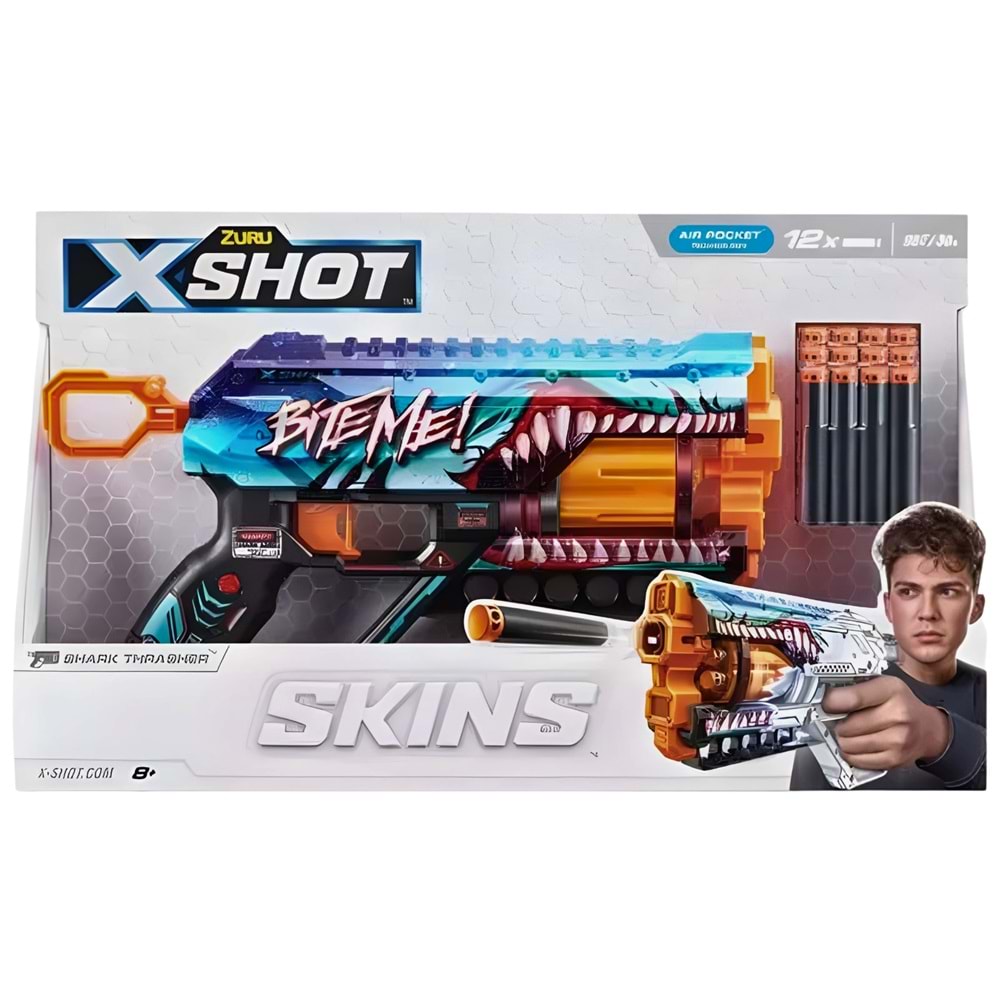 36561 SUN-ZUR-X-SHOT SİLAH SÜNGER ATAN SKINS-GRIEF