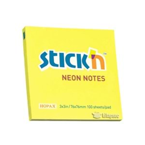 GIPTA STICKN 76x76 NEON LEMON 100YP