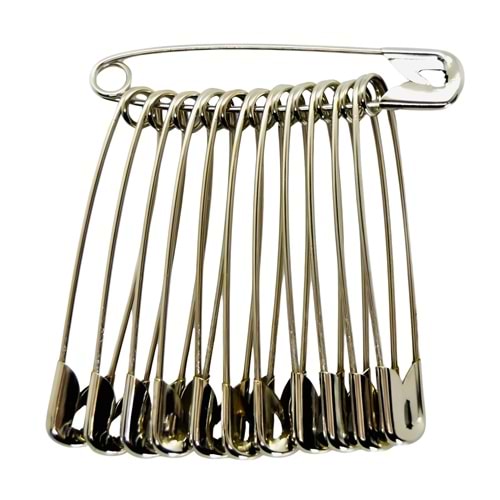 Filteke Çengelli İğne Seti – 10’lu Metal Büyük Boy