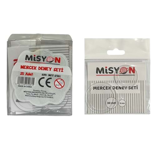 MİSYON MERCEK DENEY SETİ