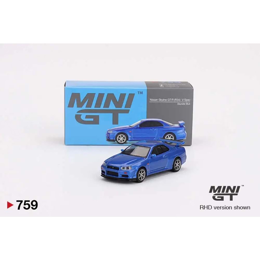 MGT-759 1/64 Nissan Skyline GT-R (R34) V-Spec Bay
