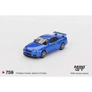 MGT-759 1/64 Nissan Skyline GT-R (R34) V-Spec Bay