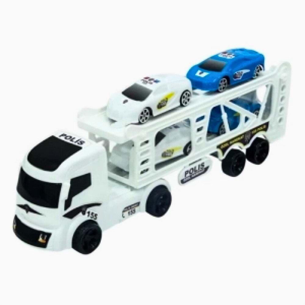 Kartoy Taşıyıcı Vakumlu Tır Polis 7129