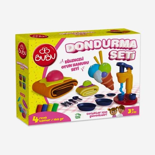 CEREN BU-BU OYUN HAMURU SETİ DONDURMA (L)