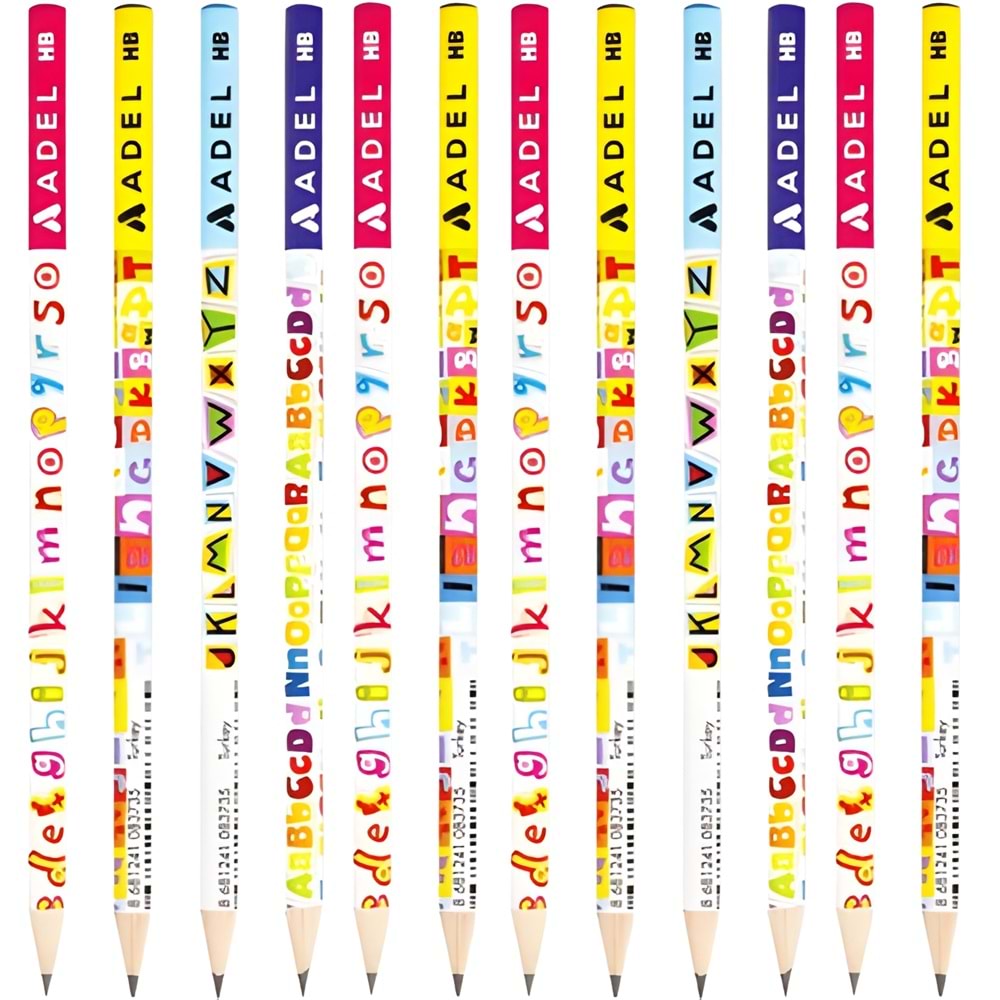 ADEL HARFLİ KURŞUN KALEM