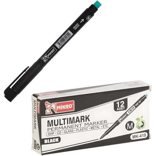 MİKRO ST. MK-419 S CD KALEMİ SİYAH