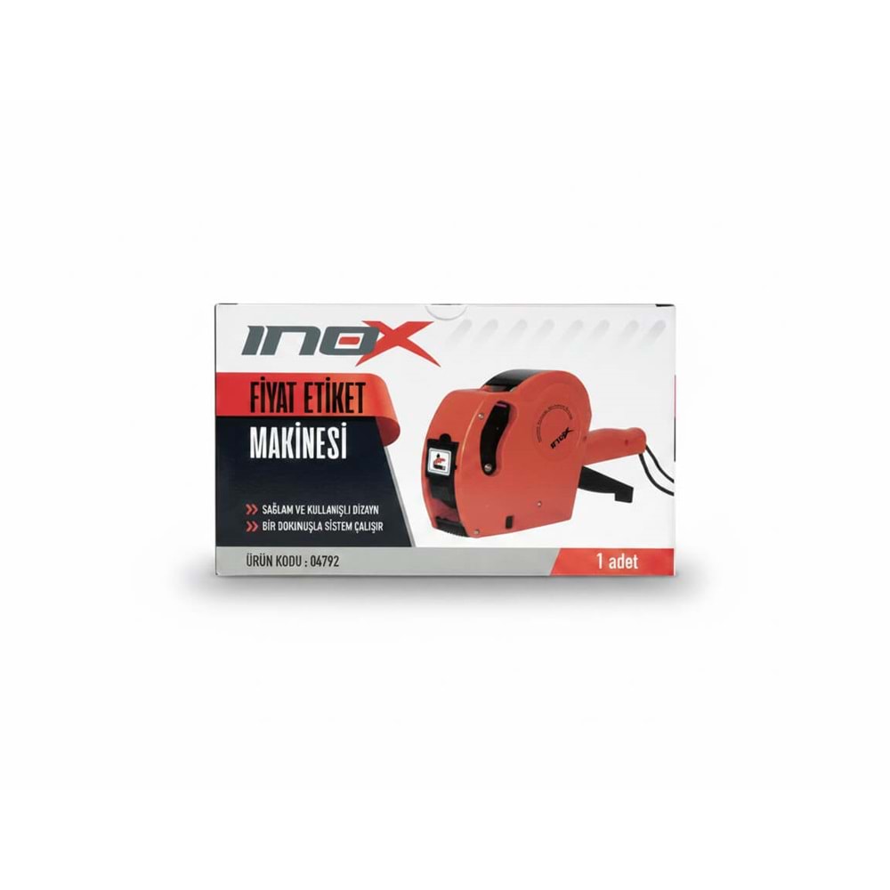 İNOX FİYAT ETİKET MAKİNESİ