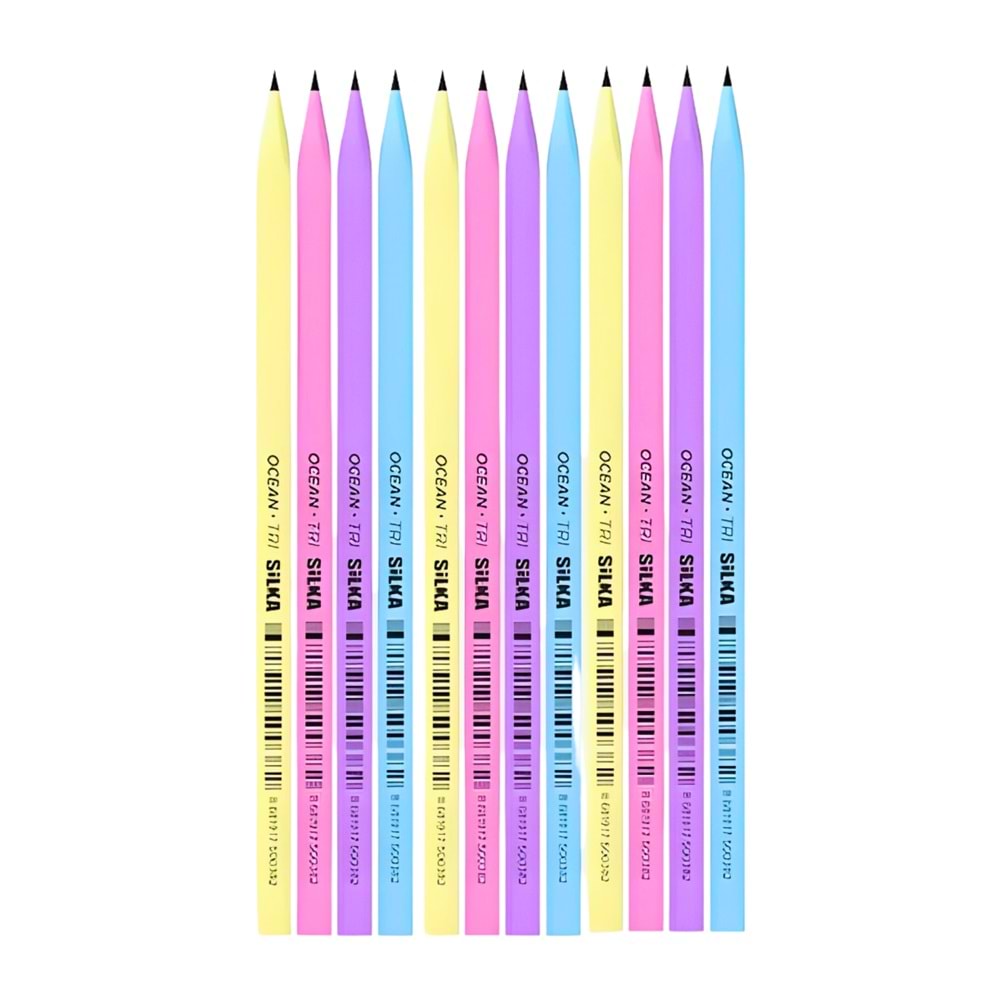 SİLKA OCEAN PASTEL ÜÇGEN KURŞUN KALEM