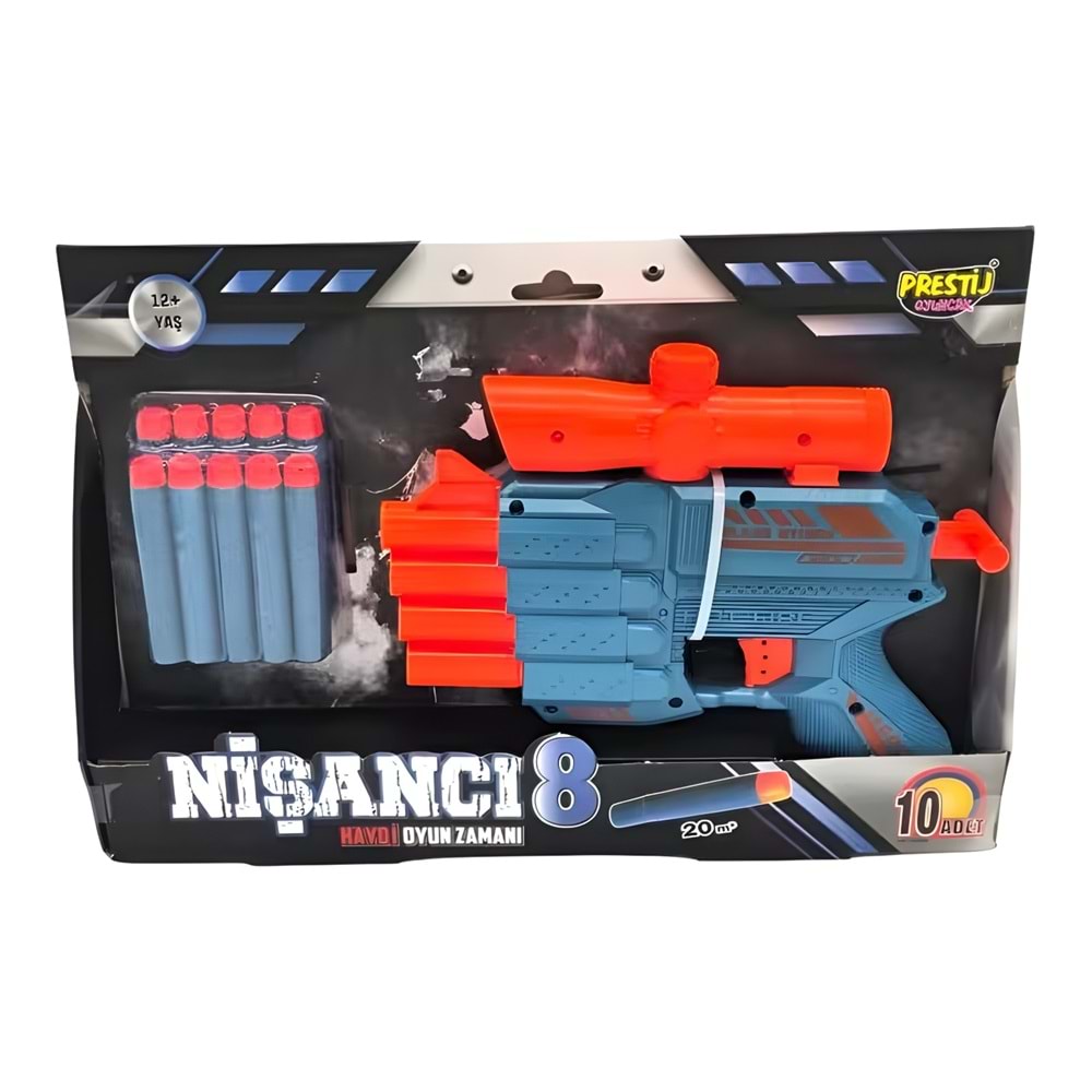 FAB 5757 KARTELALI 4 AĞIZLI DART ATICI SİLAH