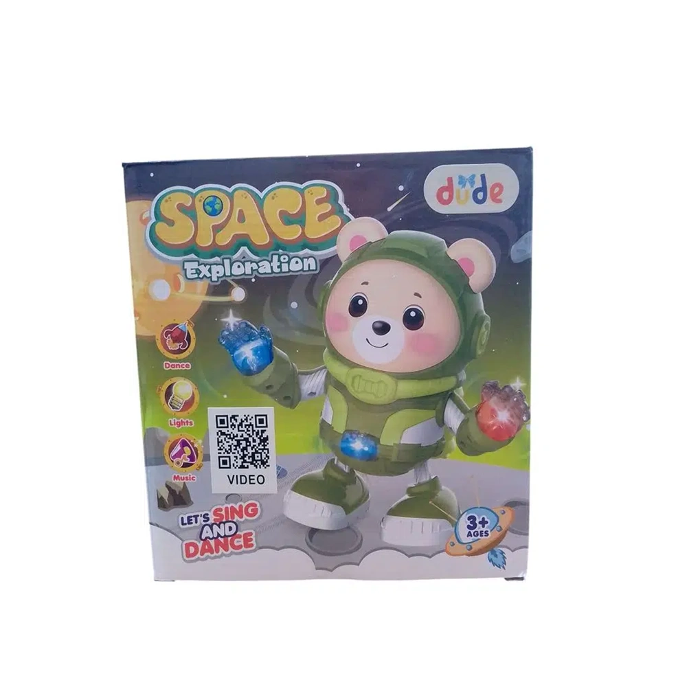 Seher RS-9048C Çok Yönlü Dans Eden Astronot Ayıcık Işıklı Müzikli Oyuncak