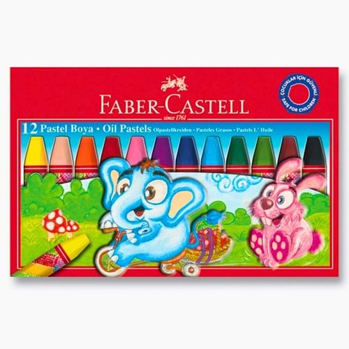 Faber-castell Pastel Boya 12 R.