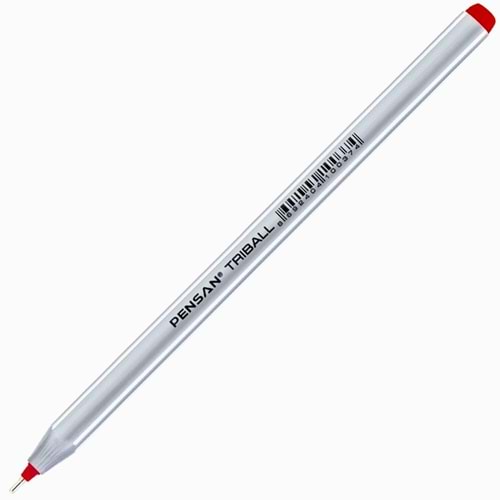 PENSAN TRIBALL TÜKENMEZ KALEM KIRMIZI