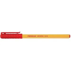PENSAN 1010 TÜKENMEZ KALEM KIRMIZI 1 mm