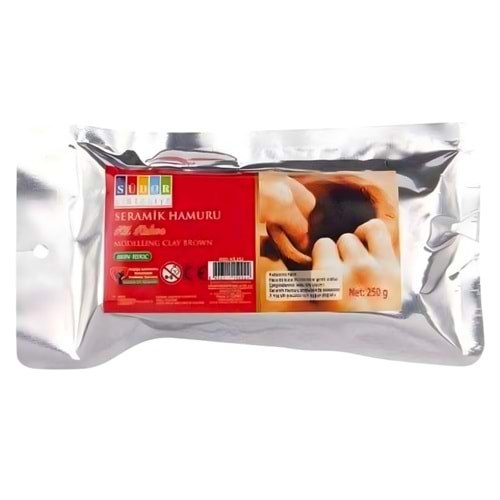 SÜDOR KAHVERENGİ SERAMİK KİL