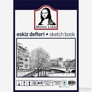 SÜDOR MONALİSA ESKİZ DEFTERİ A4 120 G 50 YP
