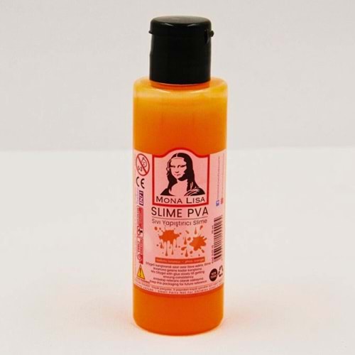 Monalisa Sıvı Slime 70 ml Fosforlu Turuncu
