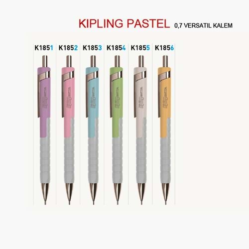 VERSATİL KALEM KIPLING 0.7mm PASTEL AÇIK PEMBE
