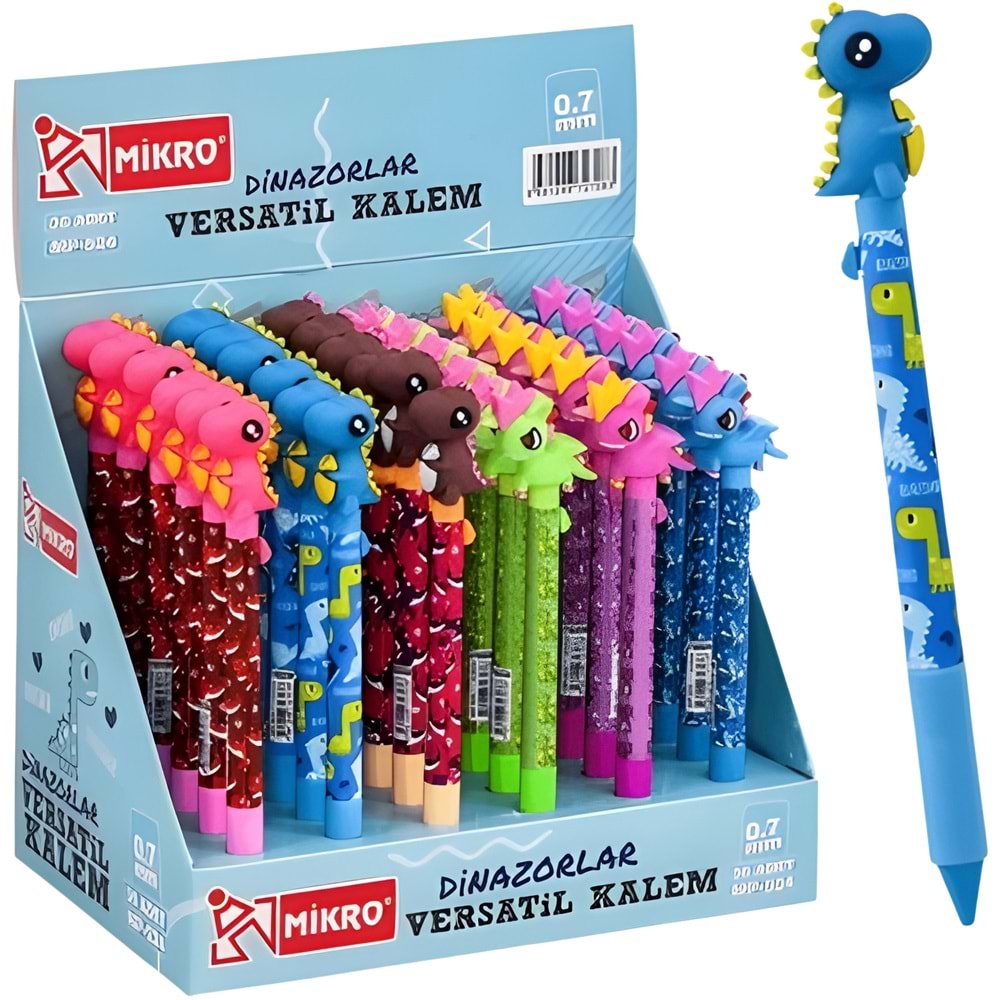 VERSATİL KALEM DINOSAUR 07MM 24LU
