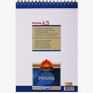 PRISMA SP.KARTON KAP.BLOK.A5-100 YP.ÇİZ.