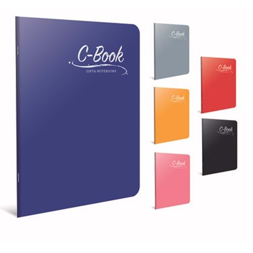 Gıpta C Book A5 Tel Dik.Pp Kpk Defter 60yp Kareli 6912