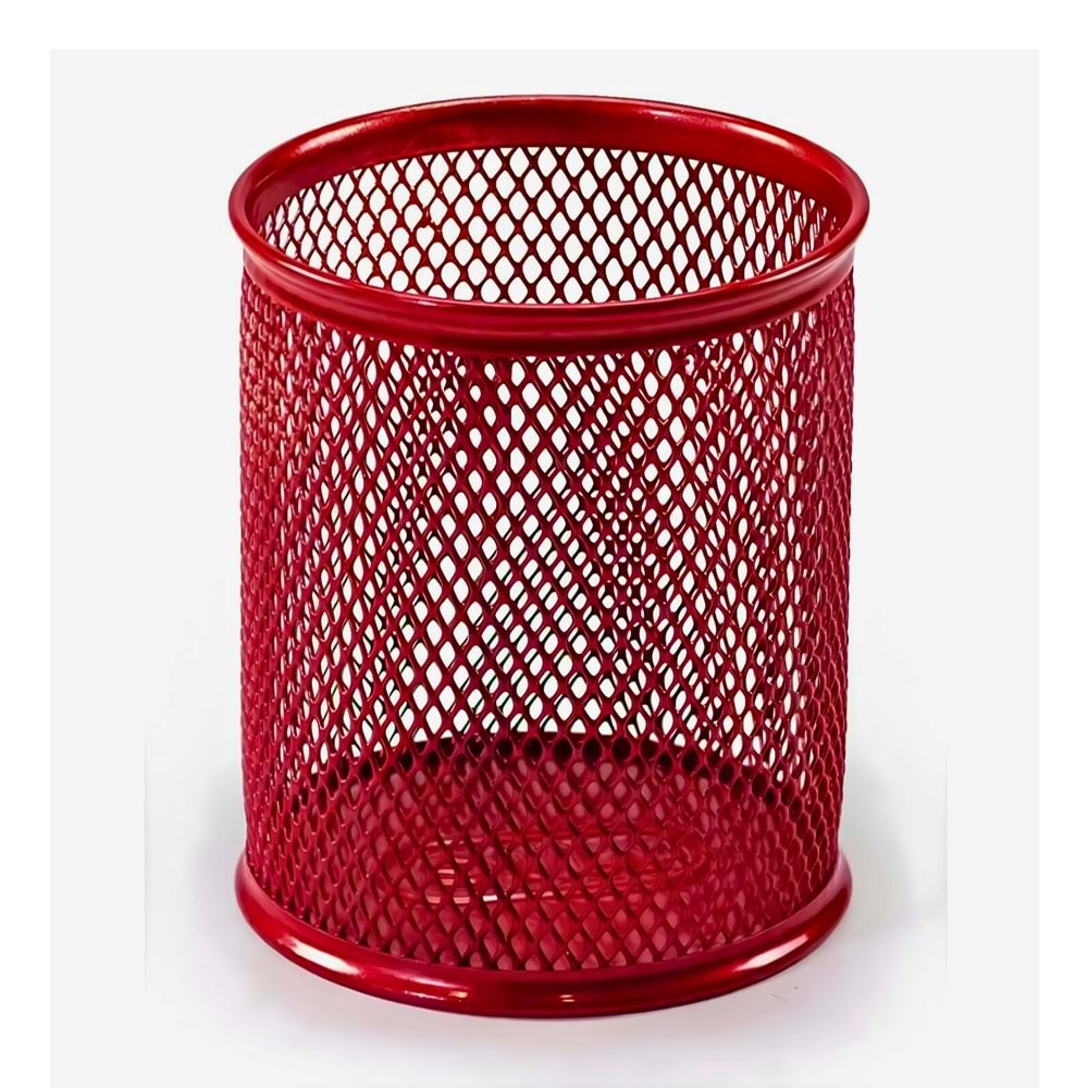 METAL MASA SETI - YUVARLAK KALEMLIK - 6 RENK MIX