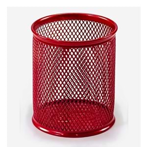 METAL MASA SETI - YUVARLAK KALEMLIK - 6 RENK MIX