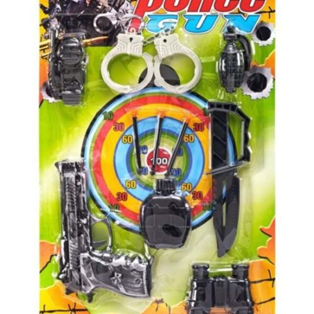 Ketsan Büyük Oklu Tabanca Seti Hedefli Oyuncak