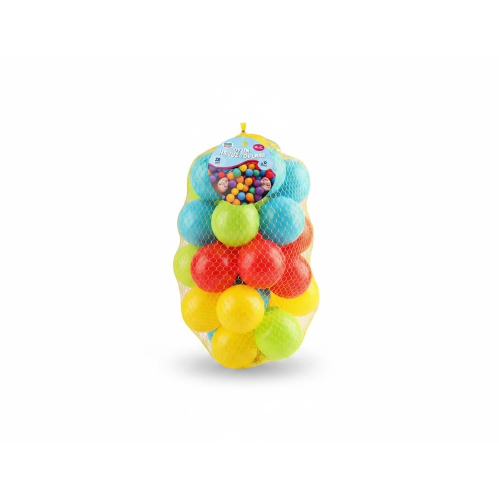 ER-6028 HAVUZ TOPU 6 CM 28Lİ FİLEDE