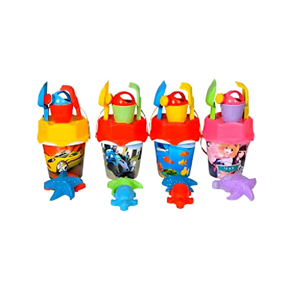 1011 RESİMLİ KÇK YUVARLAK KOVA