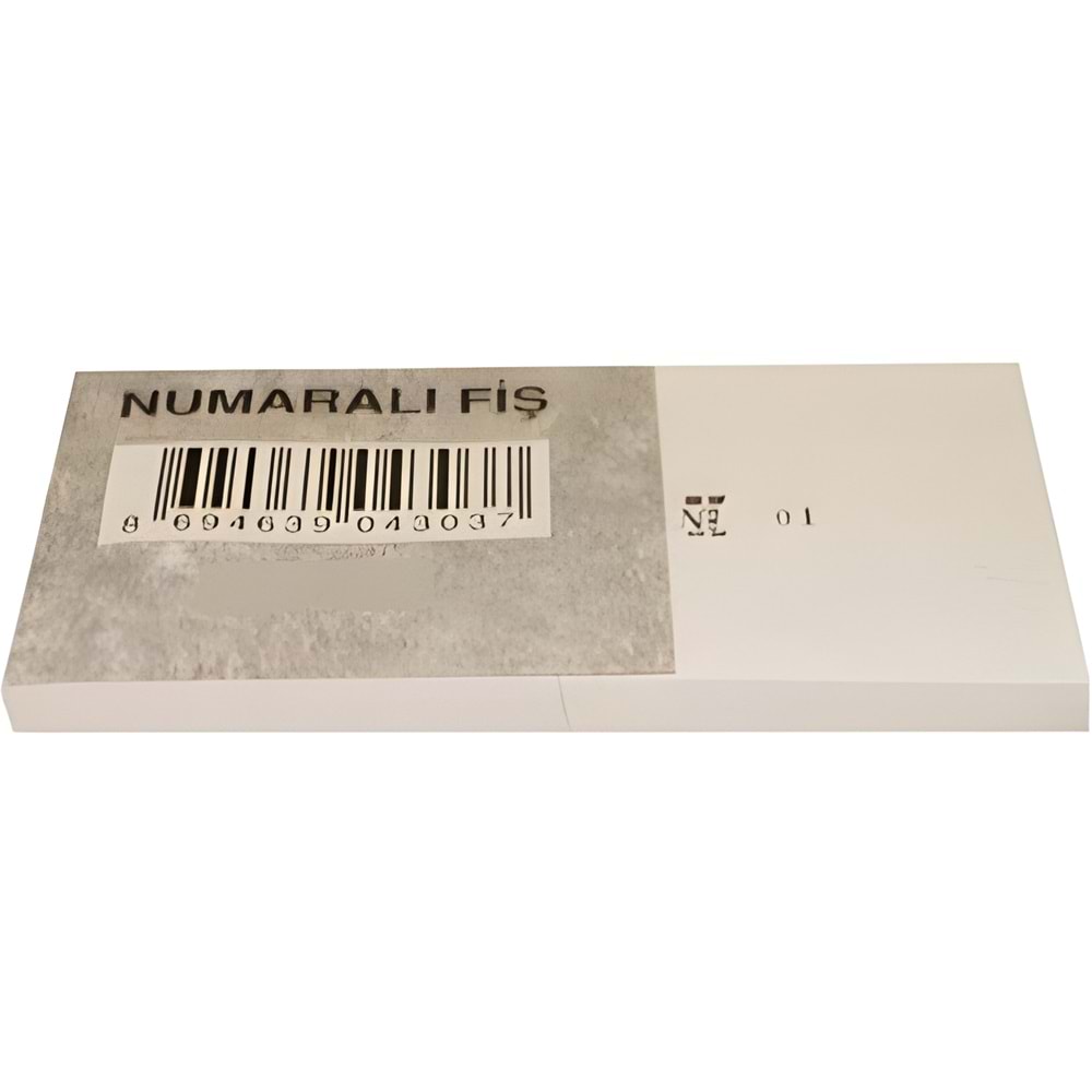 NUMARALI FİŞ KÜÇÜK