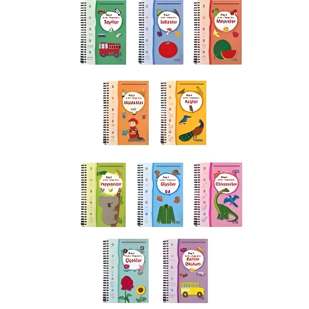 SİPRALLİ BOYAMA KİTABI