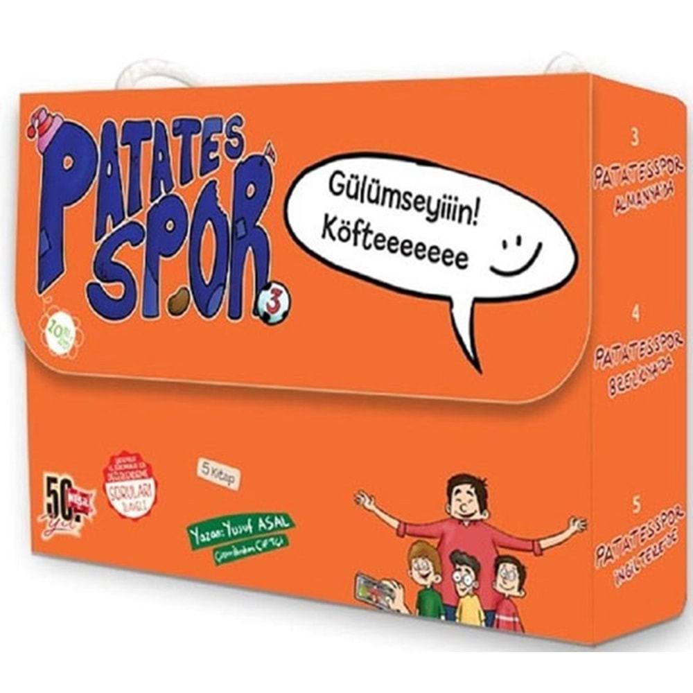 Patatesspor 3.Set (5 Kitap) Nesil Çocuk Yayınları