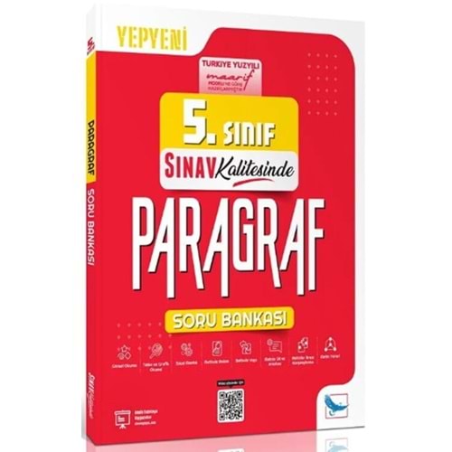 5.Sınıf Paragraf Soru Bankası Sınav Kalitesinde-Sınav Yayınları